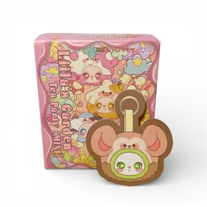 Liila's Garden Tea Party Mini Plush Pendant Blind Box by Baby Three- Kiwi Monkey